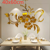 3D acrylic wall stickers