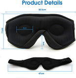 Wireless Call Stereo Music Blackout Sleep Eye Mask