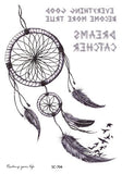 Fashionable Personality Dream Catcher Tattoo