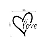 Valentine'S Day Generation Carved Wall Stickers Bedroom Living Room Background Decoration Stickers