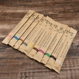 Flat Bamboo Toothbrush Kraft Paper Bag Toothbrush