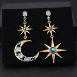 Asymmetric Xingyue Stainless Steel Earrings