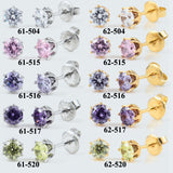 Disposable Low Pain Ear Piercing Gun Tool Ear Piercing Gun Built-in 316 Titanium Steel Crown Stud Earring