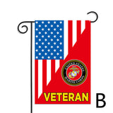 Polyester American Veteran Veteran Garden Flag