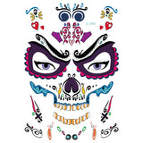 Halloween face sticker tattoo sticker