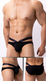 Summer Breathable Exquisite Ice Silk A Men's Triangle Underwear Nightclub Low Waist Trendy