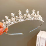 Children's Children's Crown Headdress Girls Princess Crown Hair Clip