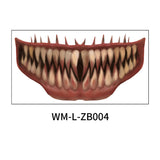 Halloween Mouth Tattoo Stickers