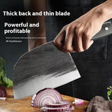 Hand-forged Kitchen Slicing Knife Dedicated For Chefs Cleaver Stainless Steel