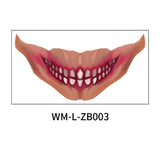 Halloween Mouth Tattoo Stickers