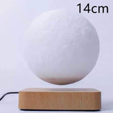 Luminária de mesa de levitação magnética Moon Light 3D Printing Planet Night Light