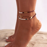 Bohemian Multi-layer Beaded Foot Ornaments Anklet