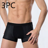 Ice silk men's underwear mesh boxer