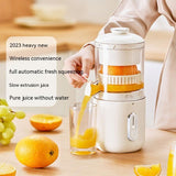 Multifunctional Wireless Electric Juicer Steel Orange Lemon Blender USB Portable Mini Fruit Squeezer Pressure Juicer Kitchen