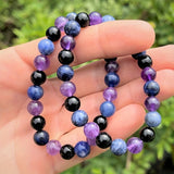 Purple Beaded Bracelet Bracelet