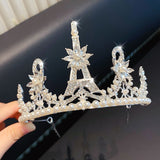 Children's Children's Crown Headdress Girls Princess Crown Hair Clip