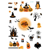 Halloween face sticker tattoo sticker