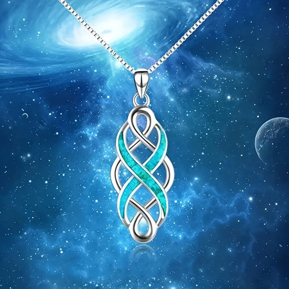 Irish Celtic Knot Pendant Necklace