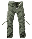 Men's Multi-pocket Cargo Pants Washed Hot Sale Cargo Pants