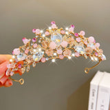 Children's Children's Crown Headdress Girls Princess Crown Hair Clip