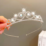 Children's Children's Crown Headdress Girls Princess Crown Hair Clip