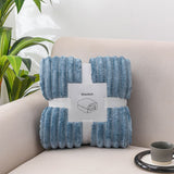 Thickened flannel blanket new drawn blanket sofa blanket Student office nap blanket