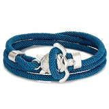 Marine Series Multi-circle Adjustable Navigation Rope Bracelet