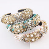 New European And American Style Exaggerated Sponge Baroque Headband