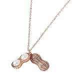 Peanut Pendant Necklace For Women Simple Niche