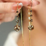 Temperament Long Fringe Earrings Women