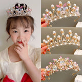 Children's Children's Crown Headdress Girls Princess Crown Hair Clip