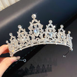 Crianças Crianças Coroa Cocar Meninas Princesa Coroa Grampo de Cabelo