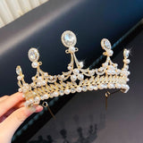 Children's Children's Crown Headdress Girls Princess Crown Hair Clip