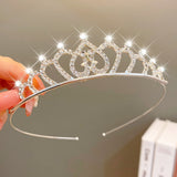 Children's Children's Crown Headdress Girls Princess Crown Hair Clip