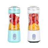 Liquidificador portátil para shakes e vitaminas, tamanho pessoal, dose única, espremedor de frutas para viagem, copo misturador com USB recarregável