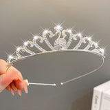 Children's Children's Crown Headdress Girls Princess Crown Hair Clip