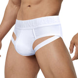 Men's Double Strap Low Waist Cotton Breathable Briefs