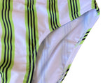 Striped Swim Briefs Simple Three-dimensional