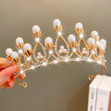 Children's Children's Crown Headdress Girls Princess Crown Hair Clip