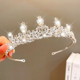 Children's Children's Crown Headdress Girls Princess Crown Hair Clip