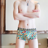 Men's Underwear Boxer Summer Ice Silk