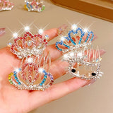 Children's Children's Crown Headdress Girls Princess Crown Hair Clip