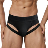 Men's Double Strap Low Waist Cotton Breathable Briefs