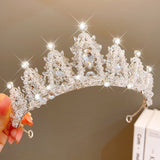 Children's Children's Crown Headdress Girls Princess Crown Hair Clip