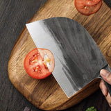 Hand-forged Kitchen Slicing Knife Dedicated For Chefs Cleaver Stainless Steel